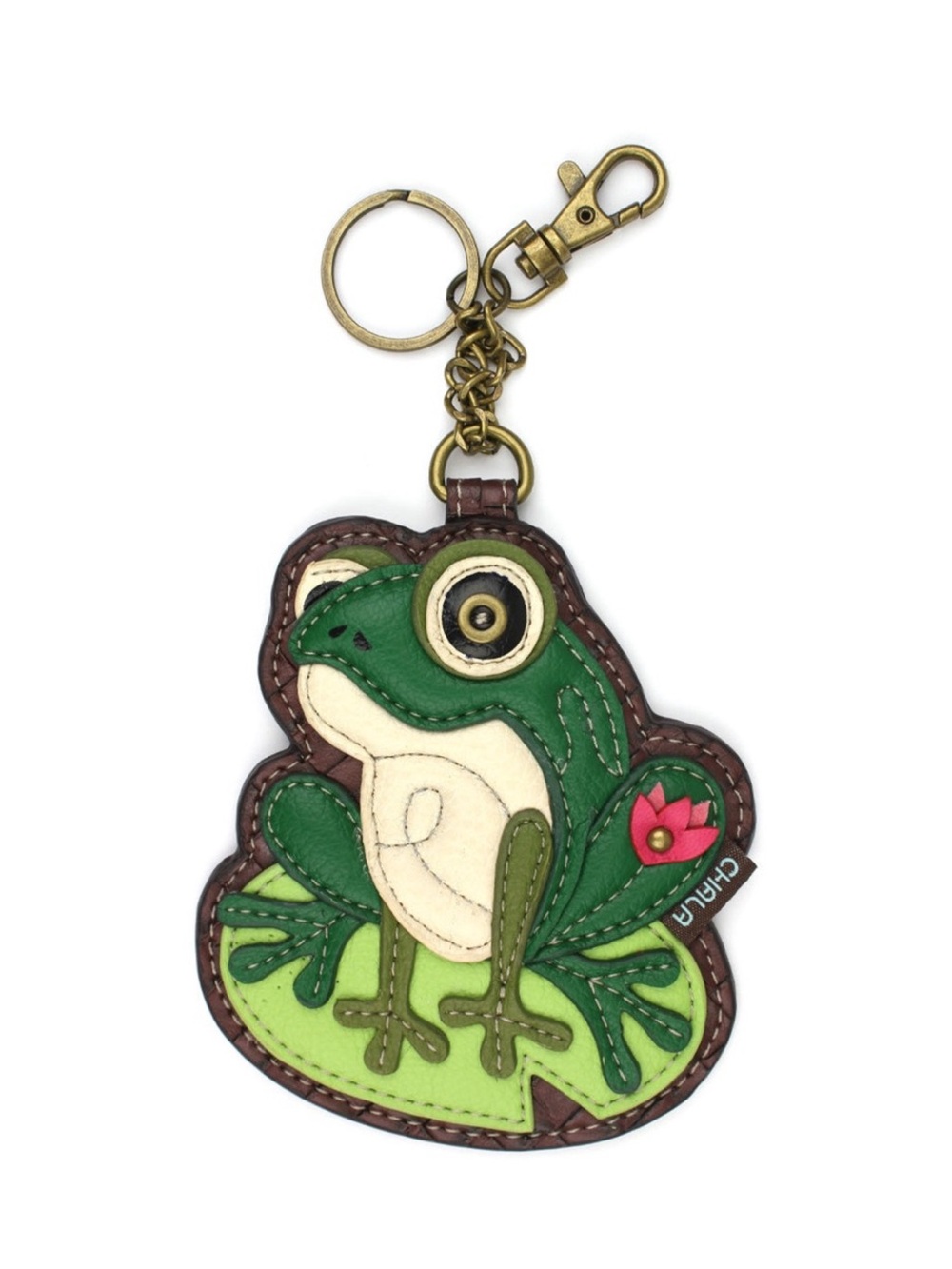Chala Lily Frog Bag Charm/Coin Purse